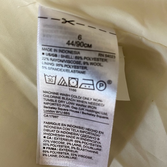 BR cream textured blazer jacket - new - Picture 6 of 6